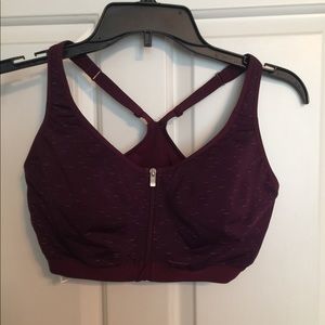VS Underwire Front Zip Sports Bra